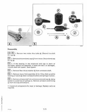 1999 Evinrude "EE" Electric Outboards Service Manual, P/N 787021, Page 120