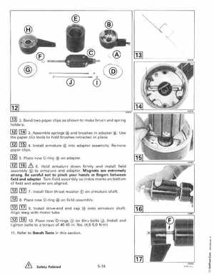 1999 Evinrude "EE" Electric Outboards Service Manual, P/N 787021, Page 123