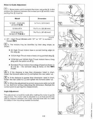 1999 Evinrude "EE" Electric Outboards Service Manual, P/N 787021, Page 132