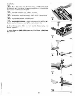 1999 Evinrude "EE" Electric Outboards Service Manual, P/N 787021, Page 133