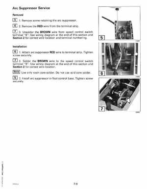 1999 Evinrude "EE" Electric Outboards Service Manual, P/N 787021, Page 144