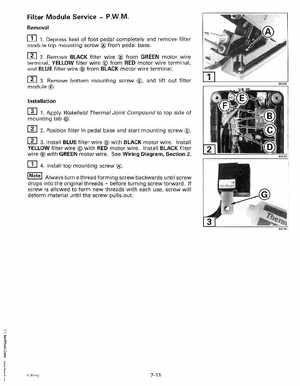 1999 Evinrude "EE" Electric Outboards Service Manual, P/N 787021, Page 146