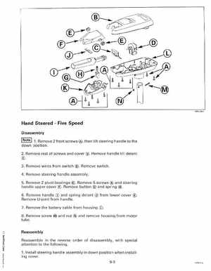 1999 Evinrude "EE" Electric Outboards Service Manual, P/N 787021, Page 170