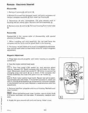 1999 Evinrude "EE" Electric Outboards Service Manual, P/N 787021, Page 176