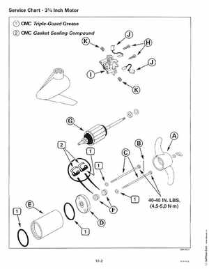 1999 Evinrude "EE" Electric Outboards Service Manual, P/N 787021, Page 178