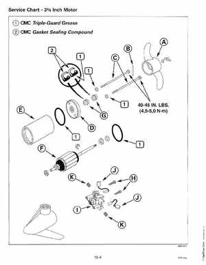 1999 Evinrude "EE" Electric Outboards Service Manual, P/N 787021, Page 180