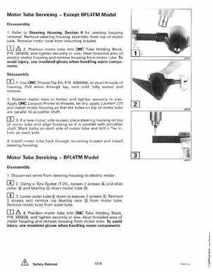 1999 Evinrude "EE" Electric Outboards Service Manual, P/N 787021, Page 184