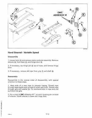 1999 Evinrude "EE" Electric Outboards Service Manual, P/N 787021, Page 188