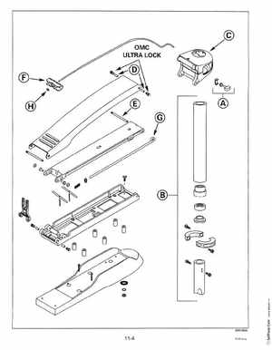 1999 Evinrude "EE" Electric Outboards Service Manual, P/N 787021, Page 189