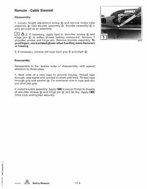 1999 Evinrude "EE" Electric Outboards Service Manual, P/N 787021, Page 190