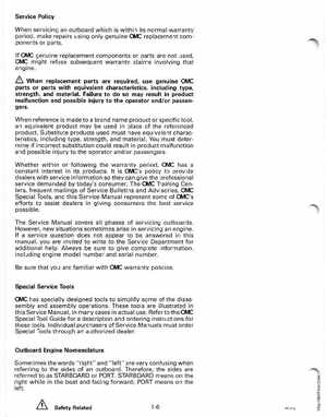 2000 Johnson/Evinrude SS 2 thru 8 outboards Service Manual, Page 12