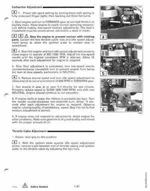 2000 Johnson/Evinrude SS 2 thru 8 outboards Service Manual, Page 47