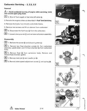 2000 Johnson/Evinrude SS 2 thru 8 outboards Service Manual, Page 67