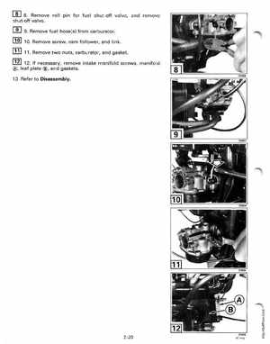2000 Johnson/Evinrude SS 2 thru 8 outboards Service Manual, Page 73