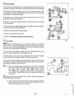 2000 Johnson/Evinrude SS 2 thru 8 outboards Service Manual, Page 75