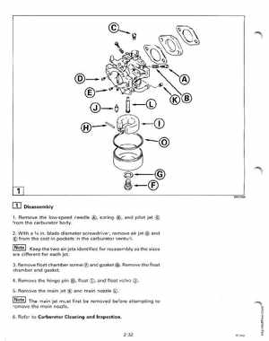 2000 Johnson/Evinrude SS 2 thru 8 outboards Service Manual, Page 85