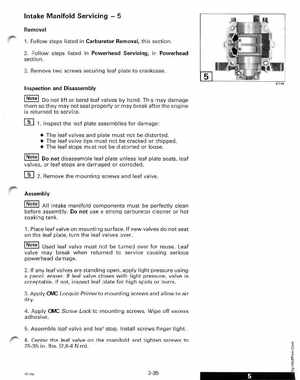 2000 Johnson/Evinrude SS 2 thru 8 outboards Service Manual, Page 88