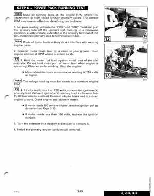 2000 Johnson/Evinrude SS 2 thru 8 outboards Service Manual, Page 139