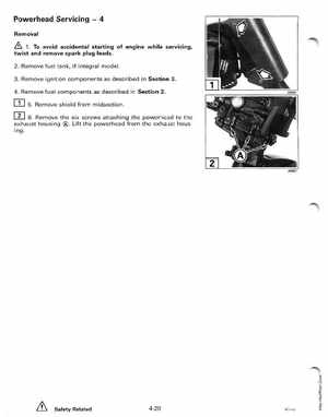 2000 Johnson/Evinrude SS 2 thru 8 outboards Service Manual, Page 162