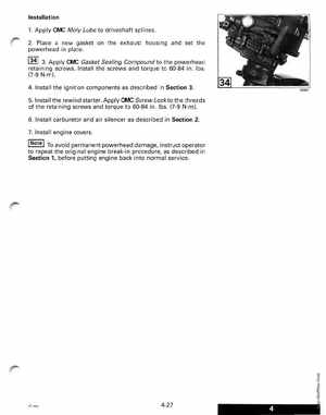 2000 Johnson/Evinrude SS 2 thru 8 outboards Service Manual, Page 169