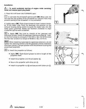 2000 Johnson/Evinrude SS 2 thru 8 outboards Service Manual, Page 242