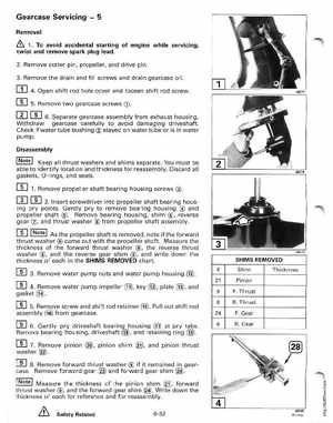 2000 Johnson/Evinrude SS 2 thru 8 outboards Service Manual, Page 244