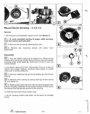 2000 Johnson/Evinrude SS 2 thru 8 outboards Service Manual, Page 257