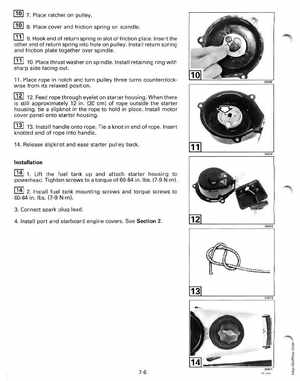 2000 Johnson/Evinrude SS 2 thru 8 outboards Service Manual, Page 259