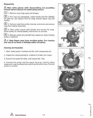 2000 Johnson/Evinrude SS 2 thru 8 outboards Service Manual, Page 261