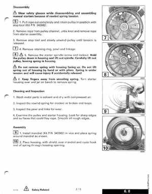 2000 Johnson/Evinrude SS 2 thru 8 outboards Service Manual, Page 264