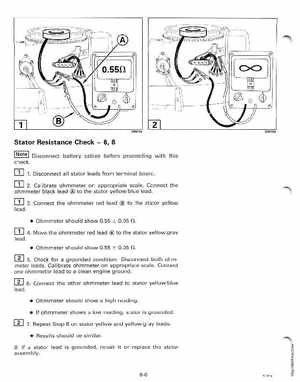 2000 Johnson/Evinrude SS 2 thru 8 outboards Service Manual, Page 274