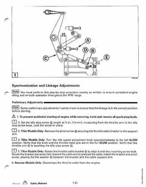 2000 Johnson/Evinrude SS 25, 35 3-Cylinder outboards Service Manual, Page 37