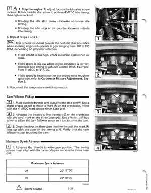 2000 Johnson/Evinrude SS 25, 35 3-Cylinder outboards Service Manual, Page 40