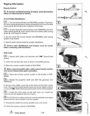 2000 Johnson/Evinrude SS 25, 35 3-Cylinder outboards Service Manual, Page 44