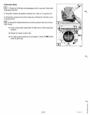 2000 Johnson/Evinrude SS 25, 35 3-Cylinder outboards Service Manual, Page 67