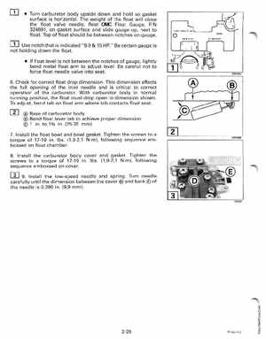 2000 Johnson/Evinrude SS 25, 35 3-Cylinder outboards Service Manual, Page 69