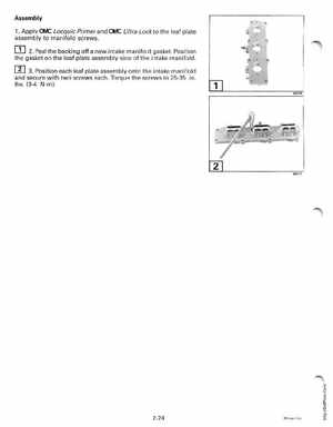 2000 Johnson/Evinrude SS 25, 35 3-Cylinder outboards Service Manual, Page 73
