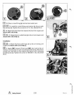 2000 Johnson/Evinrude SS 25, 35 3-Cylinder outboards Service Manual, Page 81