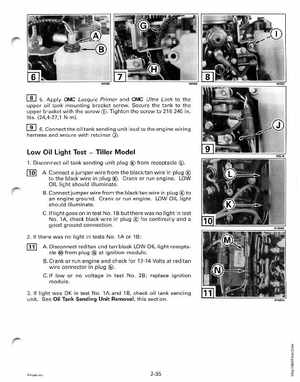 2000 Johnson/Evinrude SS 25, 35 3-Cylinder outboards Service Manual, Page 84