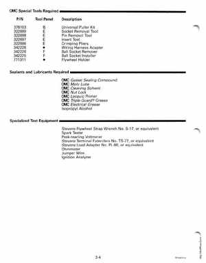 2000 Johnson/Evinrude SS 25, 35 3-Cylinder outboards Service Manual, Page 91