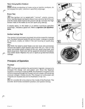2000 Johnson/Evinrude SS 25, 35 3-Cylinder outboards Service Manual, Page 98
