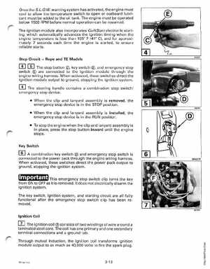2000 Johnson/Evinrude SS 25, 35 3-Cylinder outboards Service Manual, Page 100