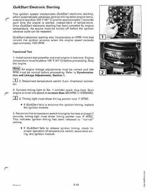 2000 Johnson/Evinrude SS 25, 35 3-Cylinder outboards Service Manual, Page 106