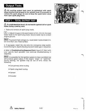 2000 Johnson/Evinrude SS 25, 35 3-Cylinder outboards Service Manual, Page 109