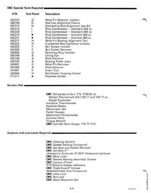 2000 Johnson/Evinrude SS 25, 35 3-Cylinder outboards Service Manual, Page 121