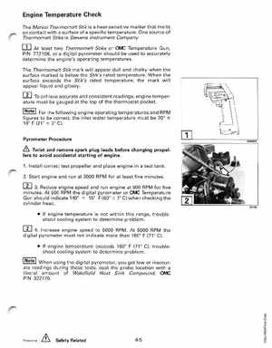 2000 Johnson/Evinrude SS 25, 35 3-Cylinder outboards Service Manual, Page 122