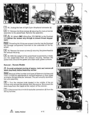 2000 Johnson/Evinrude SS 25, 35 3-Cylinder outboards Service Manual, Page 127