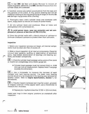 2000 Johnson/Evinrude SS 25, 35 3-Cylinder outboards Service Manual, Page 134