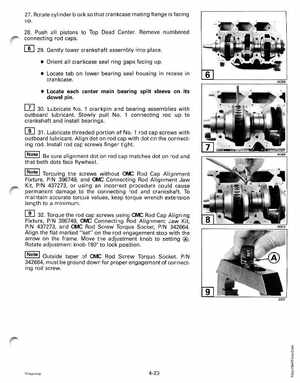 2000 Johnson/Evinrude SS 25, 35 3-Cylinder outboards Service Manual, Page 140