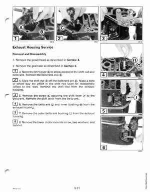 2000 Johnson/Evinrude SS 25, 35 3-Cylinder outboards Service Manual, Page 169